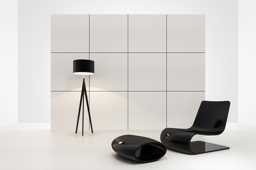 Weißer Wandschrank - minimalistische Einrichtung mit unserem Möbelplaner Weißer Wandschrank - minimalistische Einrichtung